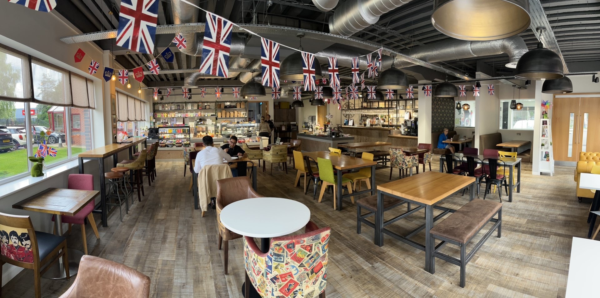 The professionally managed reception at Quays Reach Salford