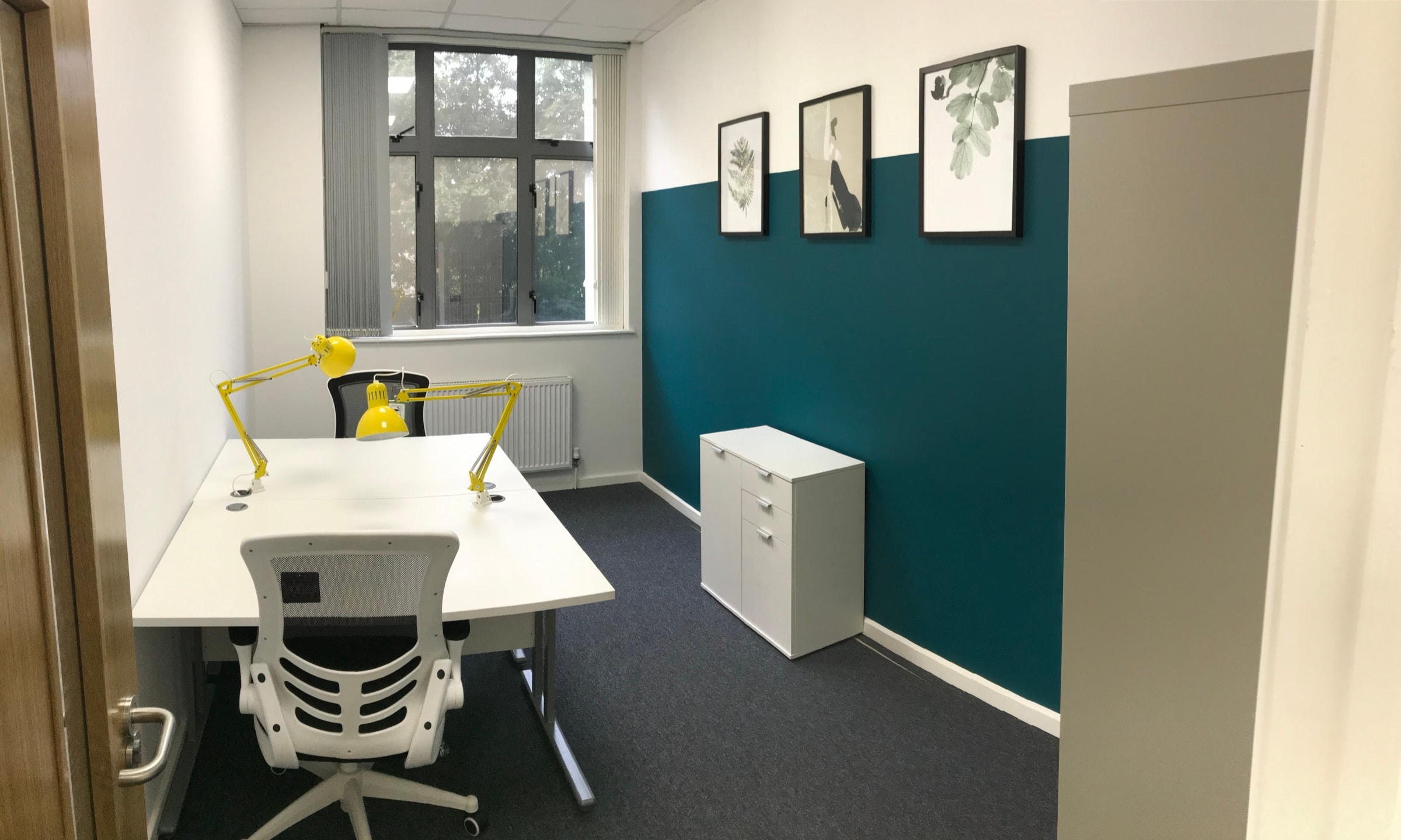 A 2 person serviced office at Hope Park Rooley Lane