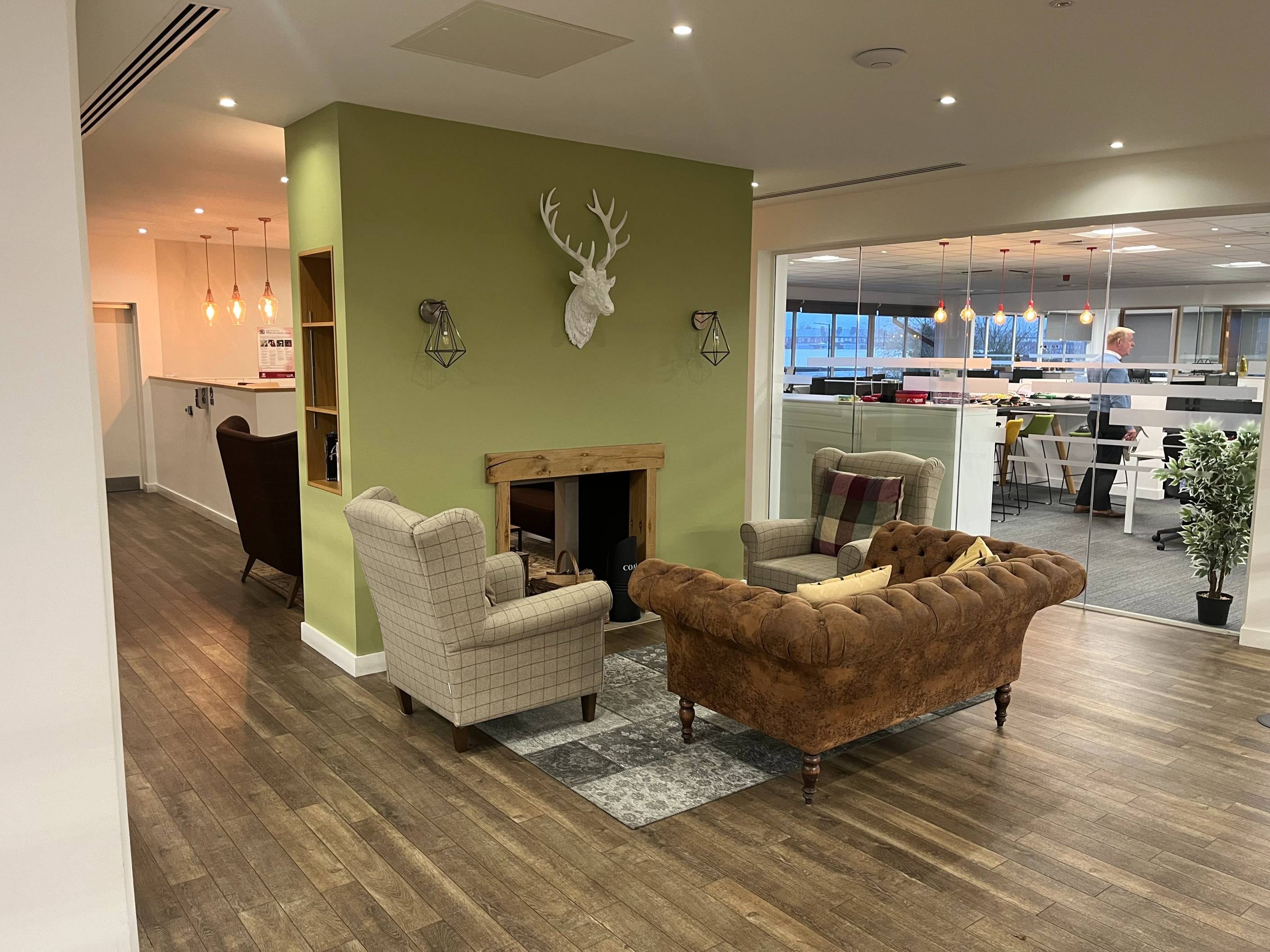 80-100 person enterprise office at Hope Park Quays Reach Salford