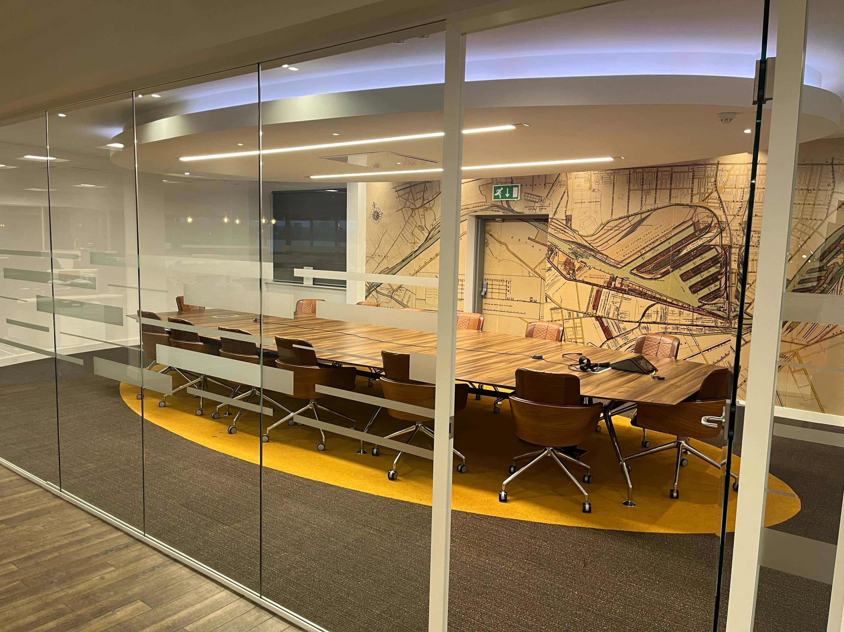 80-100 person enterprise office at Hope Park Quays Reach Salford
